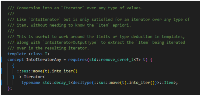 The C++ IntoIteratorAny concept